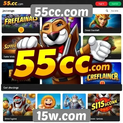 Plataforma de jogos 55cc.com oferece diversidade de opções